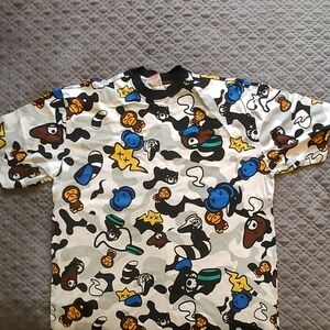 Red Liquid Graphic T-Shirt